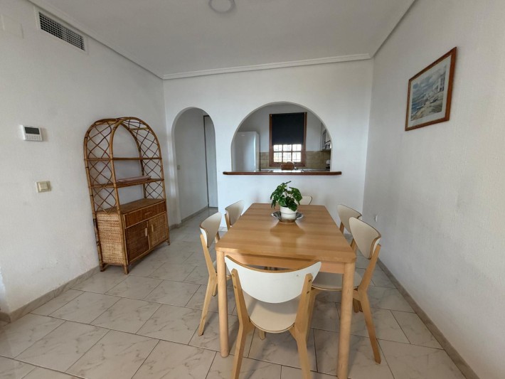 Front line apartment in fantastic location on La Zenia Beach